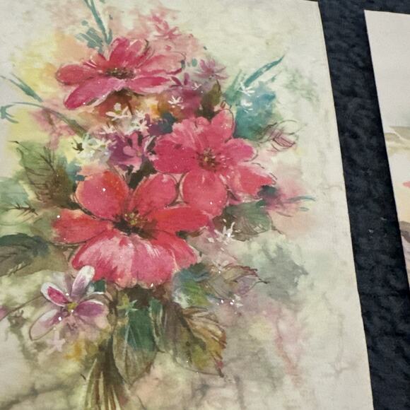 Vintage Lot Of 6 used get well cards - Picture 11 of 12